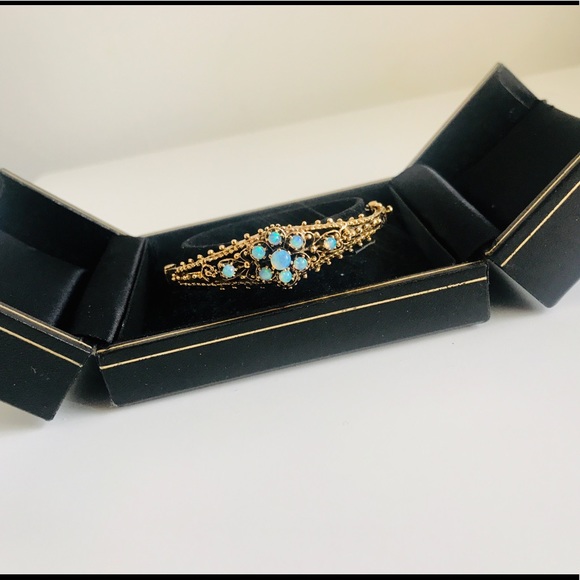 Jewelry - Opal 14k gold with fiery stones